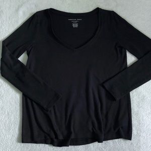 Plush American Eagle Basic Long Sleeve Tee